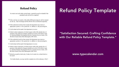 econo lodge refund policy